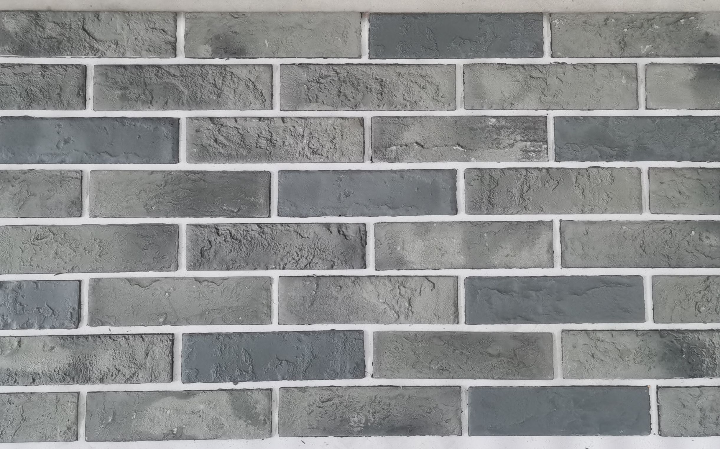 Modified Composite Material (MCM) with Faux Red Brick Effect for Exterior Wall Decoration.