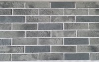 Modified Composite Material (MCM) with Faux Red Brick Effect for Exterior Wall Decoration.